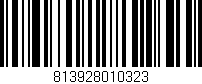 Código de barras (EAN, GTIN, SKU, ISBN): '813928010323'