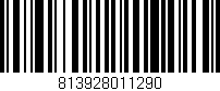 Código de barras (EAN, GTIN, SKU, ISBN): '813928011290'