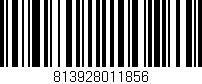 Código de barras (EAN, GTIN, SKU, ISBN): '813928011856'