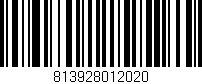 Código de barras (EAN, GTIN, SKU, ISBN): '813928012020'