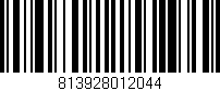 Código de barras (EAN, GTIN, SKU, ISBN): '813928012044'