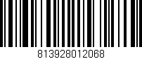 Código de barras (EAN, GTIN, SKU, ISBN): '813928012068'