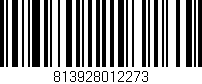 Código de barras (EAN, GTIN, SKU, ISBN): '813928012273'