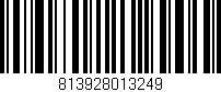 Código de barras (EAN, GTIN, SKU, ISBN): '813928013249'