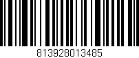 Código de barras (EAN, GTIN, SKU, ISBN): '813928013485'