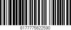 Código de barras (EAN, GTIN, SKU, ISBN): '8177775622590'