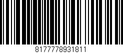 Código de barras (EAN, GTIN, SKU, ISBN): '8177778931811'