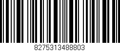 Código de barras (EAN, GTIN, SKU, ISBN): '8275313488803'