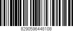 Código de barras (EAN, GTIN, SKU, ISBN): '8290596448108'