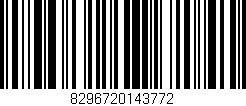 Código de barras (EAN, GTIN, SKU, ISBN): '8296720143772'