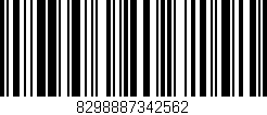 Código de barras (EAN, GTIN, SKU, ISBN): '8298887342562'