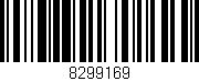 Código de barras (EAN, GTIN, SKU, ISBN): '8299169'