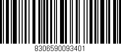 Código de barras (EAN, GTIN, SKU, ISBN): '8306590093401'