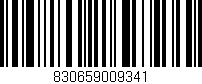 Código de barras (EAN, GTIN, SKU, ISBN): '830659009341'