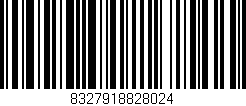 Código de barras (EAN, GTIN, SKU, ISBN): '8327918828024'