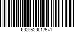 Código de barras (EAN, GTIN, SKU, ISBN): '8328533017541'