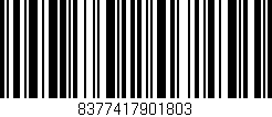 Código de barras (EAN, GTIN, SKU, ISBN): '8377417901803'