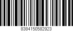 Código de barras (EAN, GTIN, SKU, ISBN): '8384150582923'