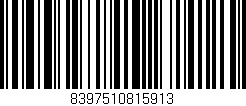 Código de barras (EAN, GTIN, SKU, ISBN): '8397510815913'
