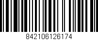 Código de barras (EAN, GTIN, SKU, ISBN): '842106126174'
