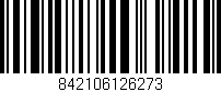 Código de barras (EAN, GTIN, SKU, ISBN): '842106126273'