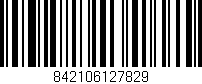 Código de barras (EAN, GTIN, SKU, ISBN): '842106127829'