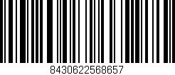 Código de barras (EAN, GTIN, SKU, ISBN): '8430622568657'
