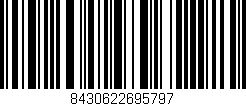 Código de barras (EAN, GTIN, SKU, ISBN): '8430622695797'