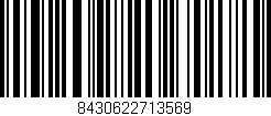 Código de barras (EAN, GTIN, SKU, ISBN): '8430622713569'