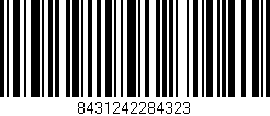 Código de barras (EAN, GTIN, SKU, ISBN): '8431242284323'