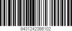 Código de barras (EAN, GTIN, SKU, ISBN): '8431242386102'