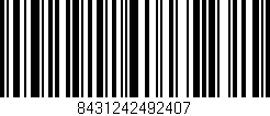 Código de barras (EAN, GTIN, SKU, ISBN): '8431242492407'