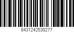 Código de barras (EAN, GTIN, SKU, ISBN): '8431242530277'