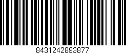 Código de barras (EAN, GTIN, SKU, ISBN): '8431242893877'