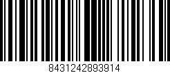 Código de barras (EAN, GTIN, SKU, ISBN): '8431242893914'