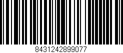 Código de barras (EAN, GTIN, SKU, ISBN): '8431242899077'