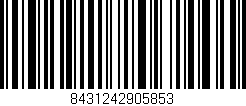 Código de barras (EAN, GTIN, SKU, ISBN): '8431242905853'