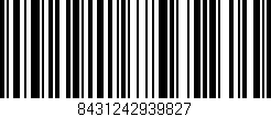 Código de barras (EAN, GTIN, SKU, ISBN): '8431242939827'