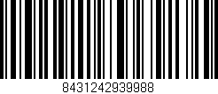 Código de barras (EAN, GTIN, SKU, ISBN): '8431242939988'