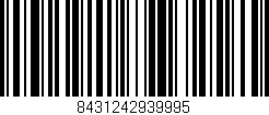 Código de barras (EAN, GTIN, SKU, ISBN): '8431242939995'