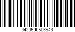 Código de barras (EAN, GTIN, SKU, ISBN): '8433590506546'