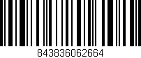 Código de barras (EAN, GTIN, SKU, ISBN): '843836062664'