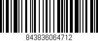 Código de barras (EAN, GTIN, SKU, ISBN): '843836064712'