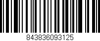 Código de barras (EAN, GTIN, SKU, ISBN): '843836093125'