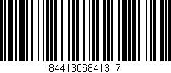 Código de barras (EAN, GTIN, SKU, ISBN): '8441306841317'