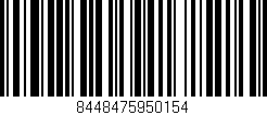 Código de barras (EAN, GTIN, SKU, ISBN): '8448475950154'