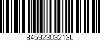 Código de barras (EAN, GTIN, SKU, ISBN): '845923032130'
