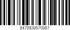 Código de barras (EAN, GTIN, SKU, ISBN): '8470939570967'