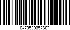 Código de barras (EAN, GTIN, SKU, ISBN): '8473533657607'