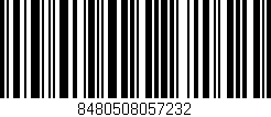 Código de barras (EAN, GTIN, SKU, ISBN): '8480508057232'